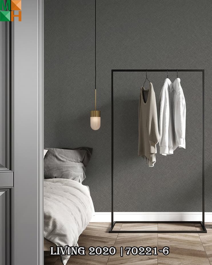  Giấy dán tường Hàn Quốc vân chéo 70221 màu trắng, xám, xám đen, hồng, tím nhạt, tím.